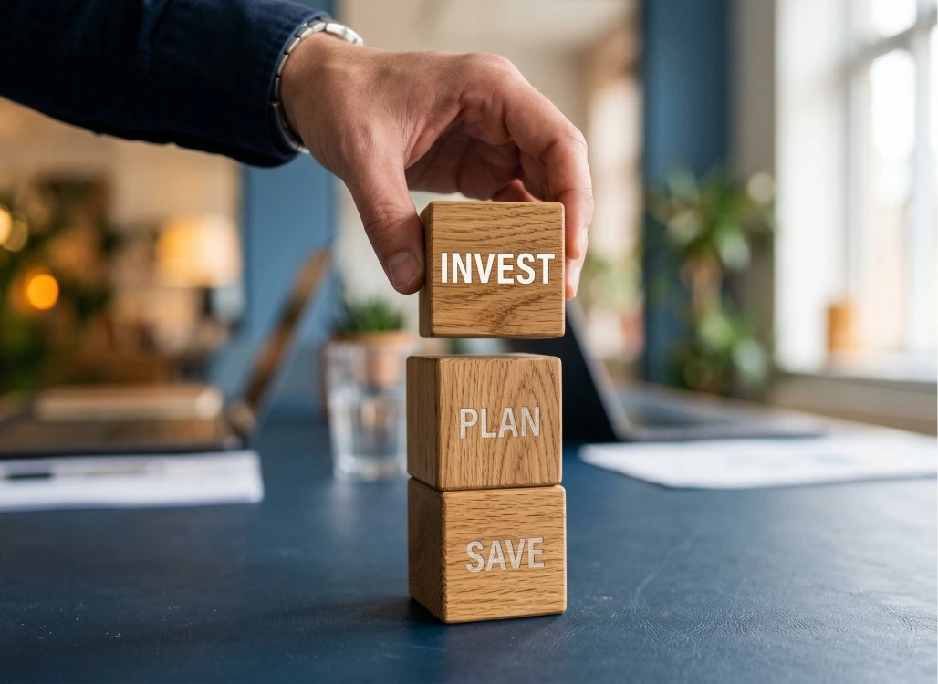 three blocks of business steps